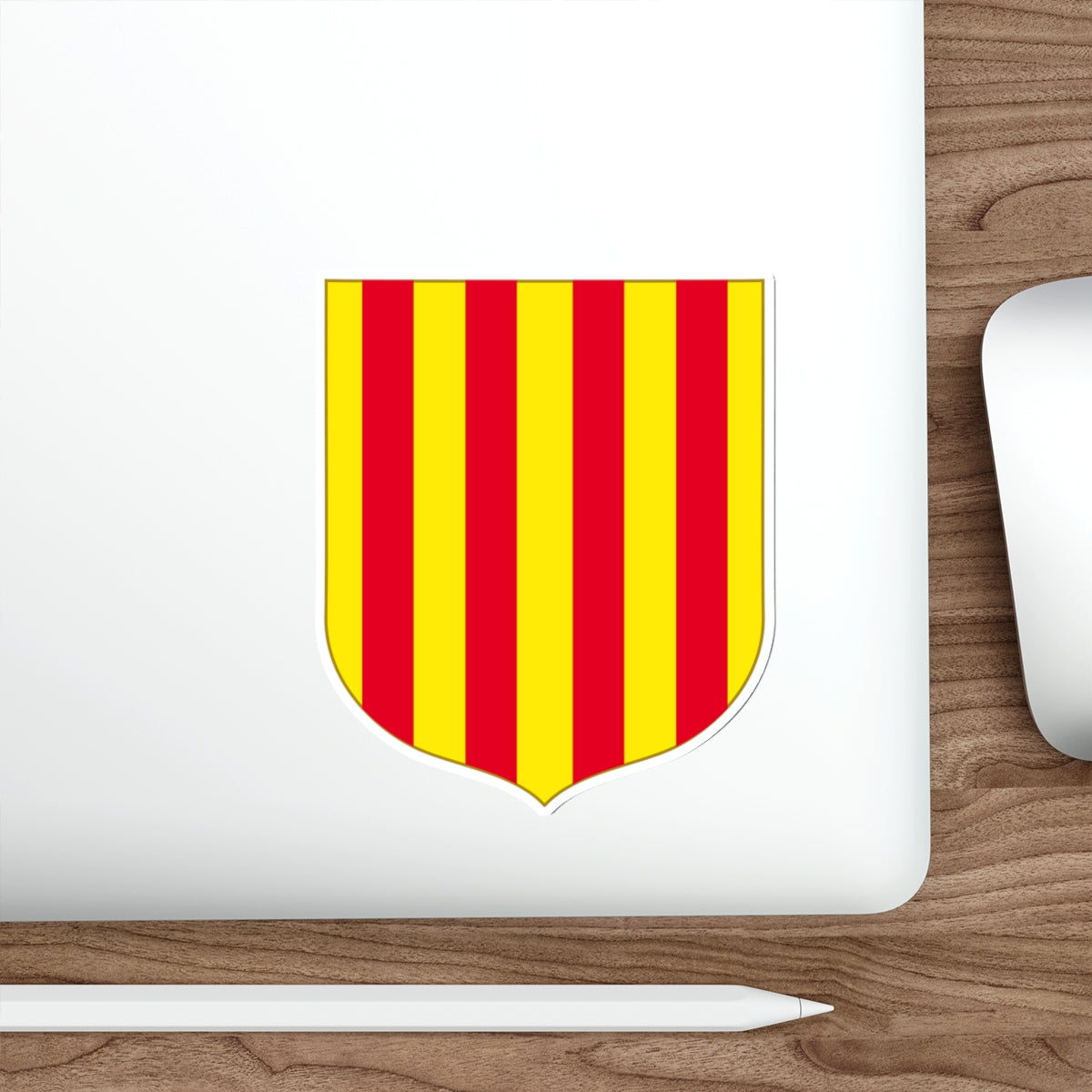 Andorra - Aragón Coat of Arms STICKER Vinyl Die-Cut Decal-The Sticker Space