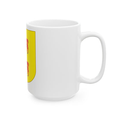 Andorra - Bearne Coat of Arms - White Coffee Mug-The Sticker Space