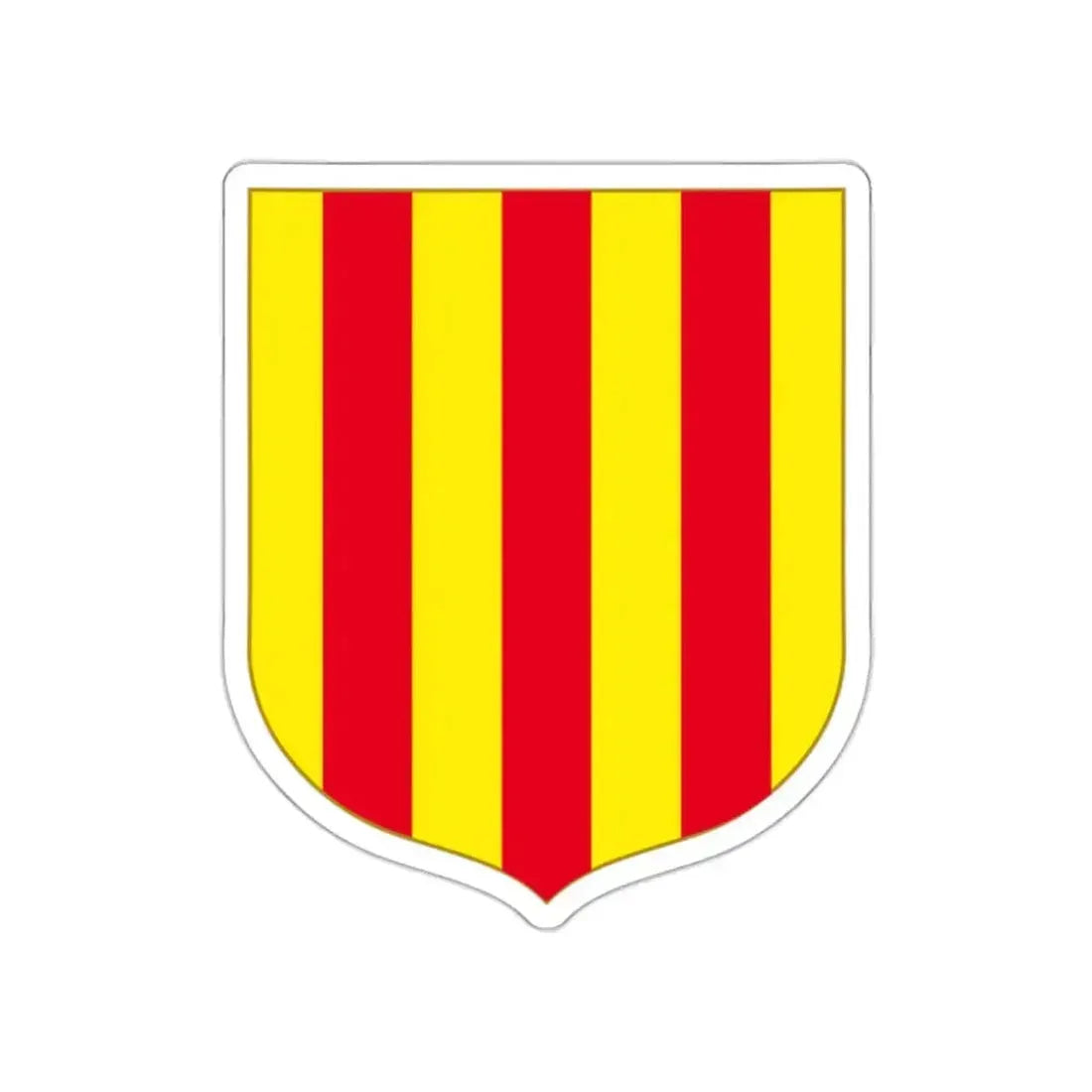 Andorra - Foix Coat of Arms STICKER Vinyl Die-Cut Decal 2 Inch - The Sticker Space