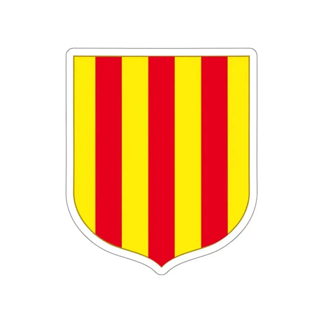 Andorra - Foix Coat of Arms STICKER Vinyl Die-Cut Decal 3 Inch - The Sticker Space