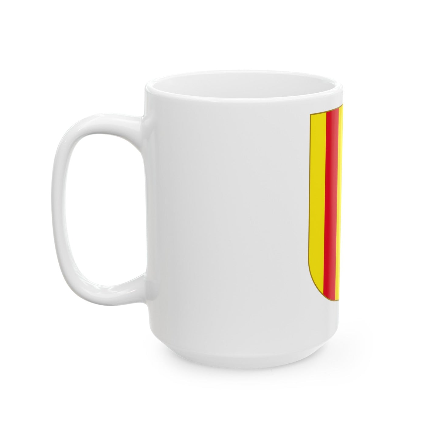 Andorra - Foix Coat of Arms - White Coffee Mug-The Sticker Space