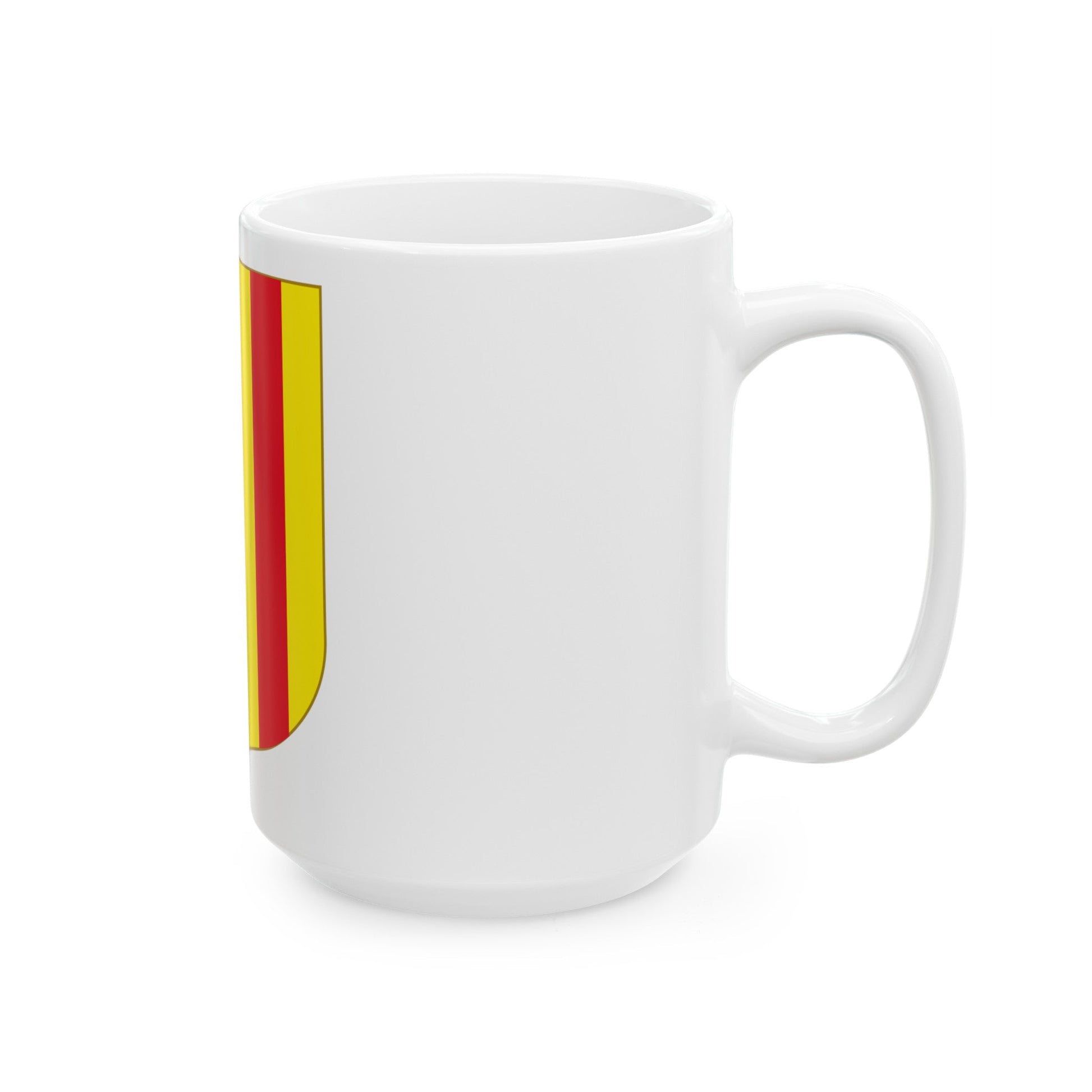 Andorra - Foix Coat of Arms - White Coffee Mug-The Sticker Space