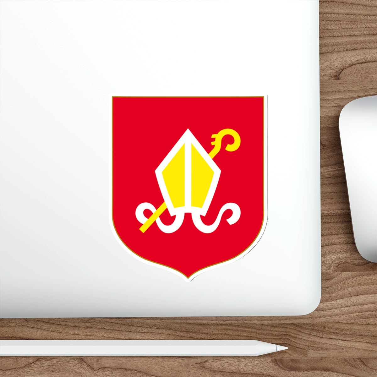 Andorra - Urgel Coat of Arms STICKER Vinyl Die-Cut Decal-The Sticker Space