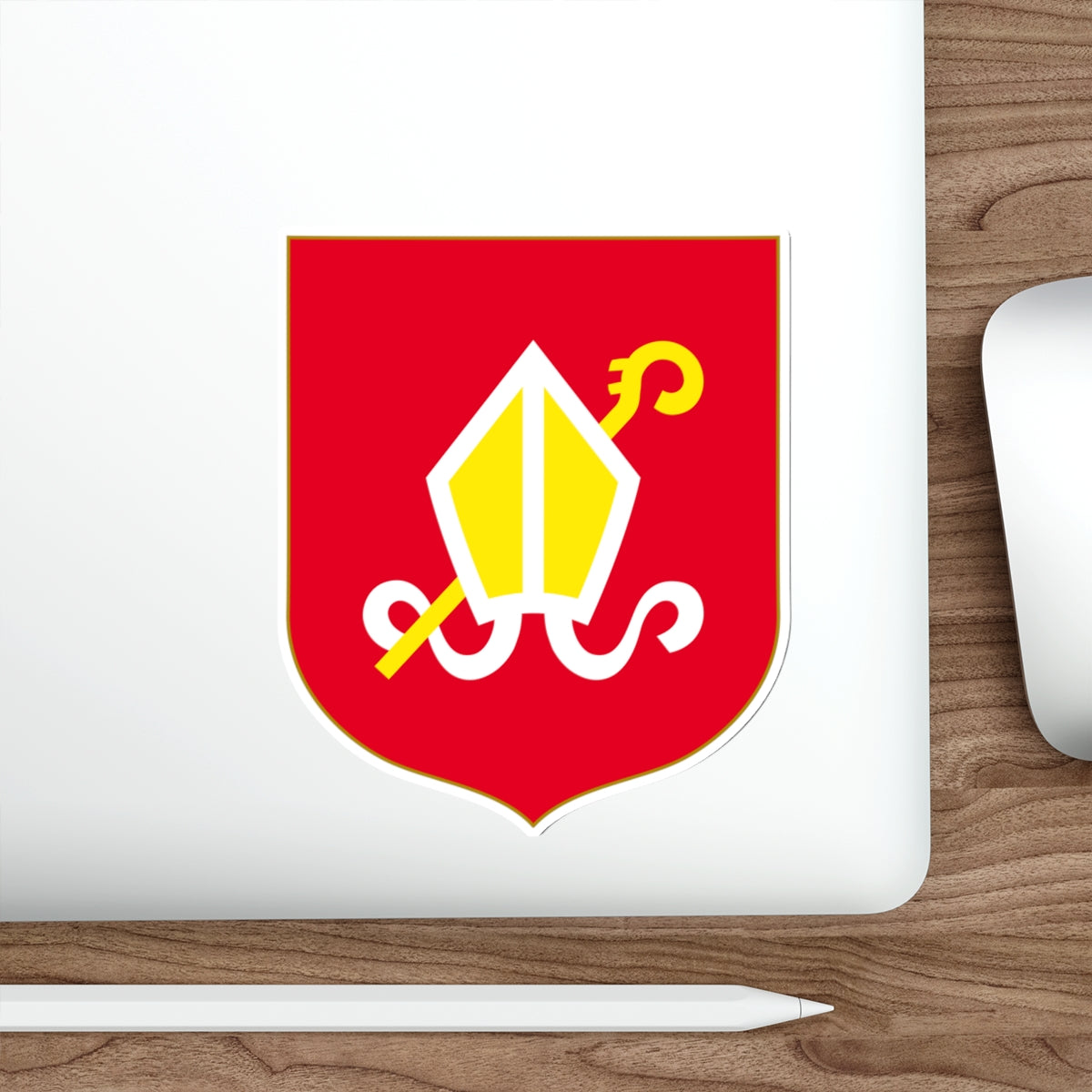 Andorra - Urgel Coat of Arms STICKER Vinyl Die-Cut Decal-The Sticker Space