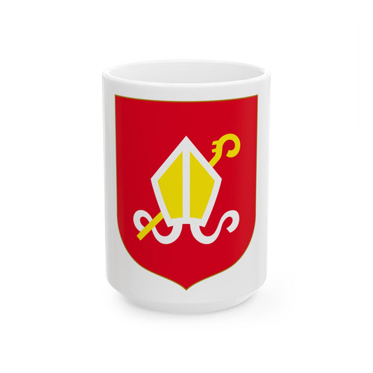 Andorra - Urgel Coat of Arms - White Coffee Mug-15oz-The Sticker Space