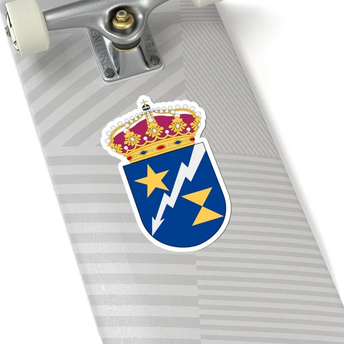Andra ytstridsflottiljen vapen (Sweden) (Coat of Arms) STICKER Vinyl Kiss-Cut Decal - The Sticker Space
