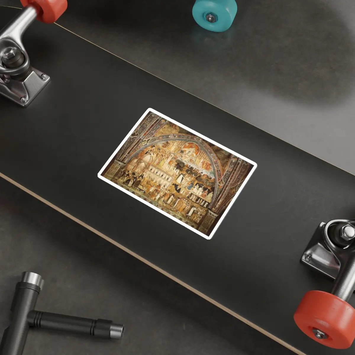 SKU:13381326241914851627 Sticker types:White Shape:Die-Cut Sizes:5" × 5"