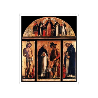 ANDREA da Murano - Polyptych (Artwork) STICKER Vinyl Die-Cut Decal - The Sticker Space