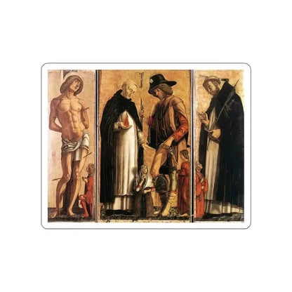 ANDREA da Murano - Polyptych2 (Artwork) STICKER Vinyl Die-Cut Decal White Die-Cut 3 Inch - The Sticker Space