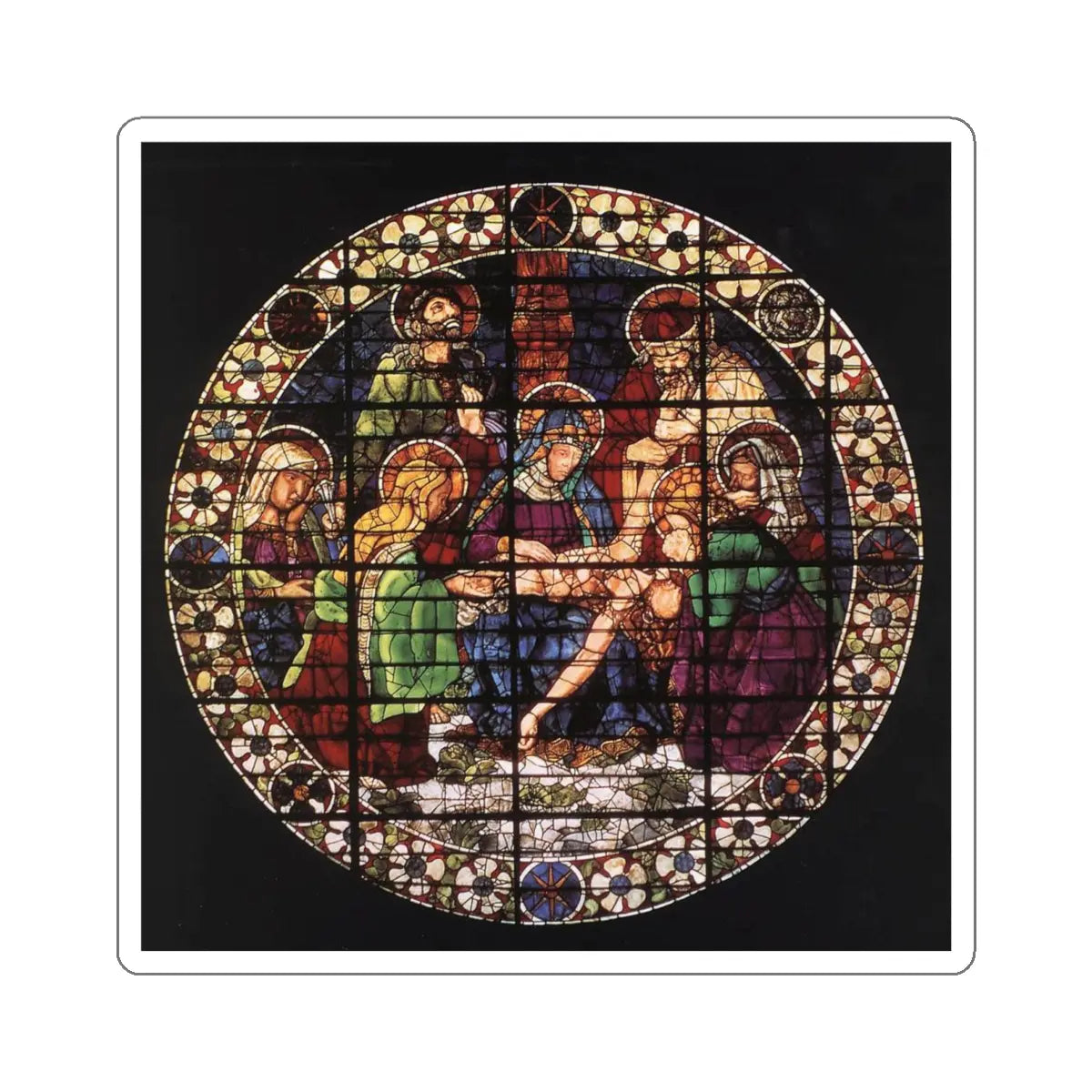 SKU:16439246987102216319 Sticker types:White Shape:Die-Cut Sizes:4" × 4"