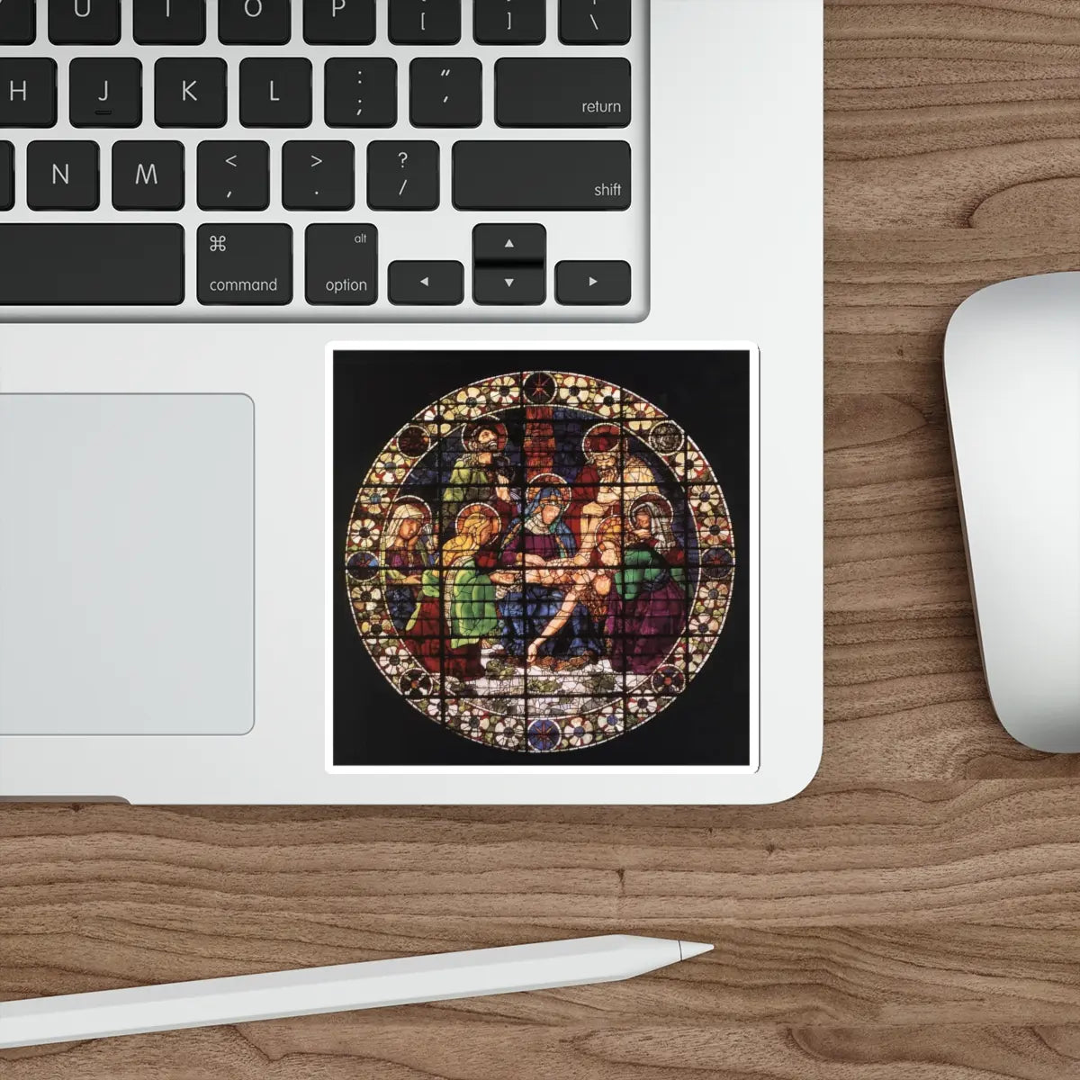 SKU:16439246987102216319 Sticker types:White Shape:Die-Cut Sizes:4" × 4"