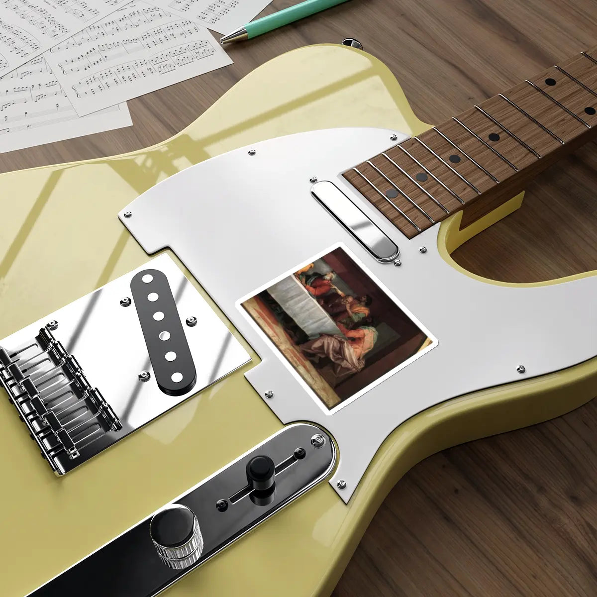 SKU:68805177230767957825 Sticker types:White Shape:Die-Cut Sizes:4" × 4"
