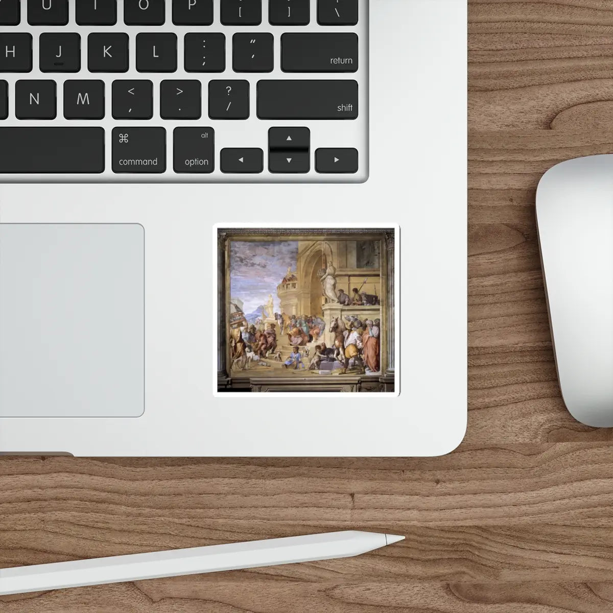SKU:25832855699982268590 Sticker types:White Shape:Die-Cut Sizes:3" × 3"