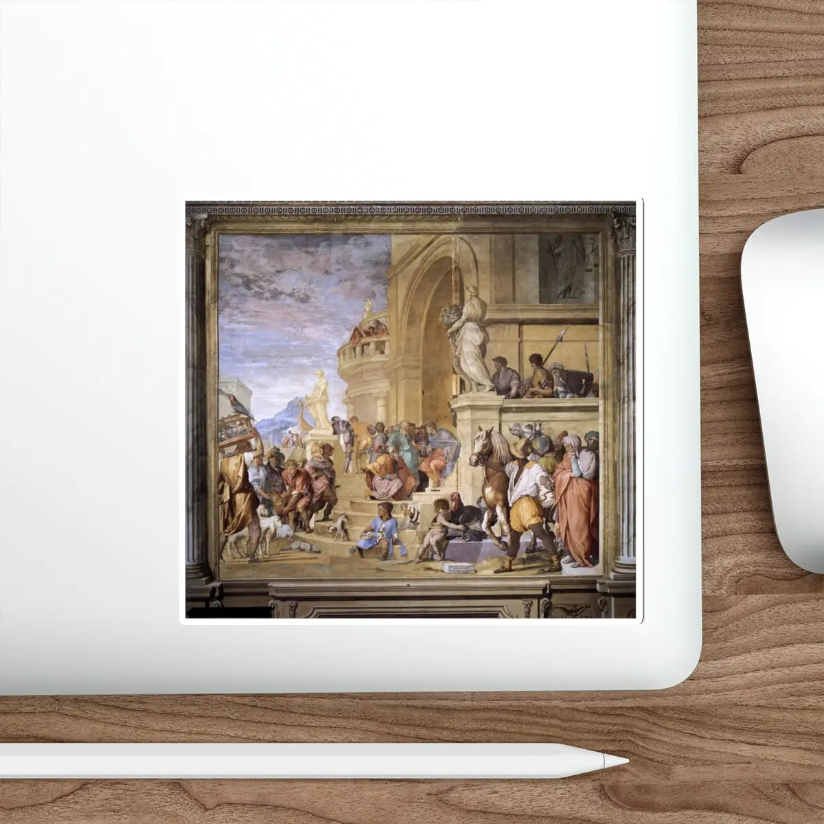SKU:27990765094017651769 Sticker types:White Shape:Die-Cut Sizes:5" × 5"