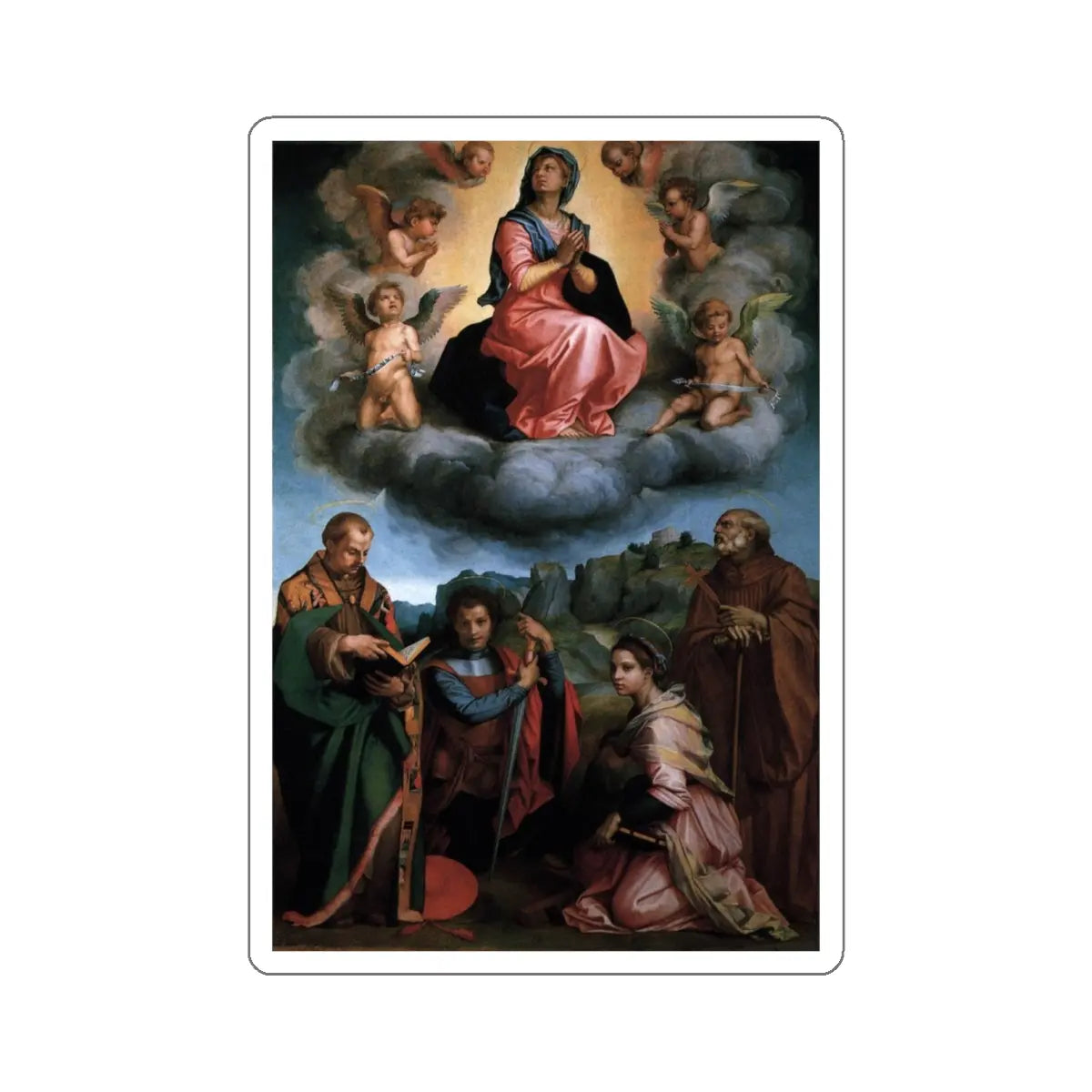 SKU:21529349904646946998 Sticker types:White Shape:Die-Cut Sizes:4" × 4"