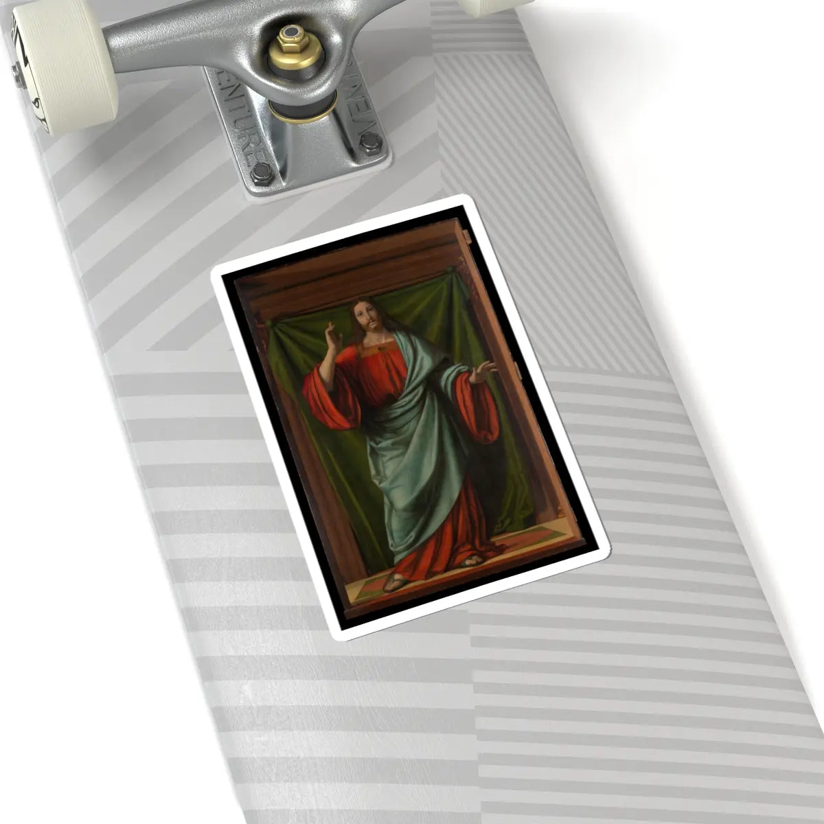 SKU:TSS-STICK-NDRSLR-6X6-1N0DX Sizes:6" × 6" Types:White
