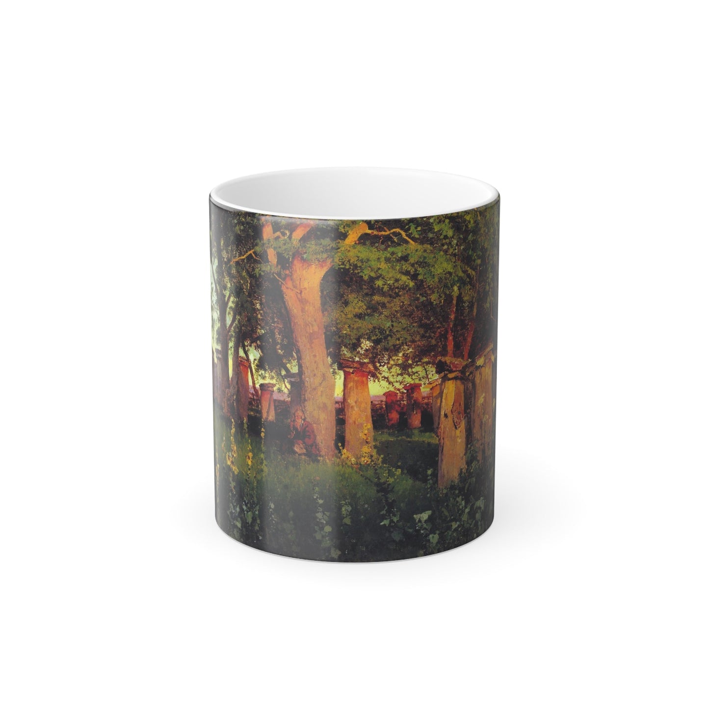 Andrei Nikolaevich Schilder (1861-1919) Apiary - 1894 - Color Changing Mug 11oz-11oz-The Sticker Space