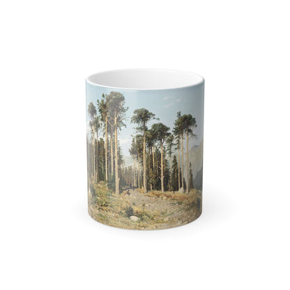 Andrei Nikolaevich Schilder (1861-1919) Landscape - 1884 - Color Changing Mug 11oz-11oz-The Sticker Space