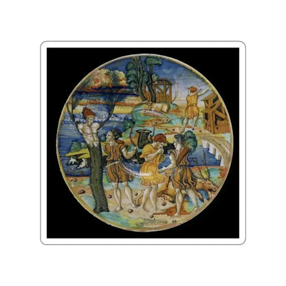 ANDREOLI, Giorgio - Dish1 (Artwork) STICKER Vinyl Die-Cut Decal White Die-Cut 5 Inch - The Sticker Space