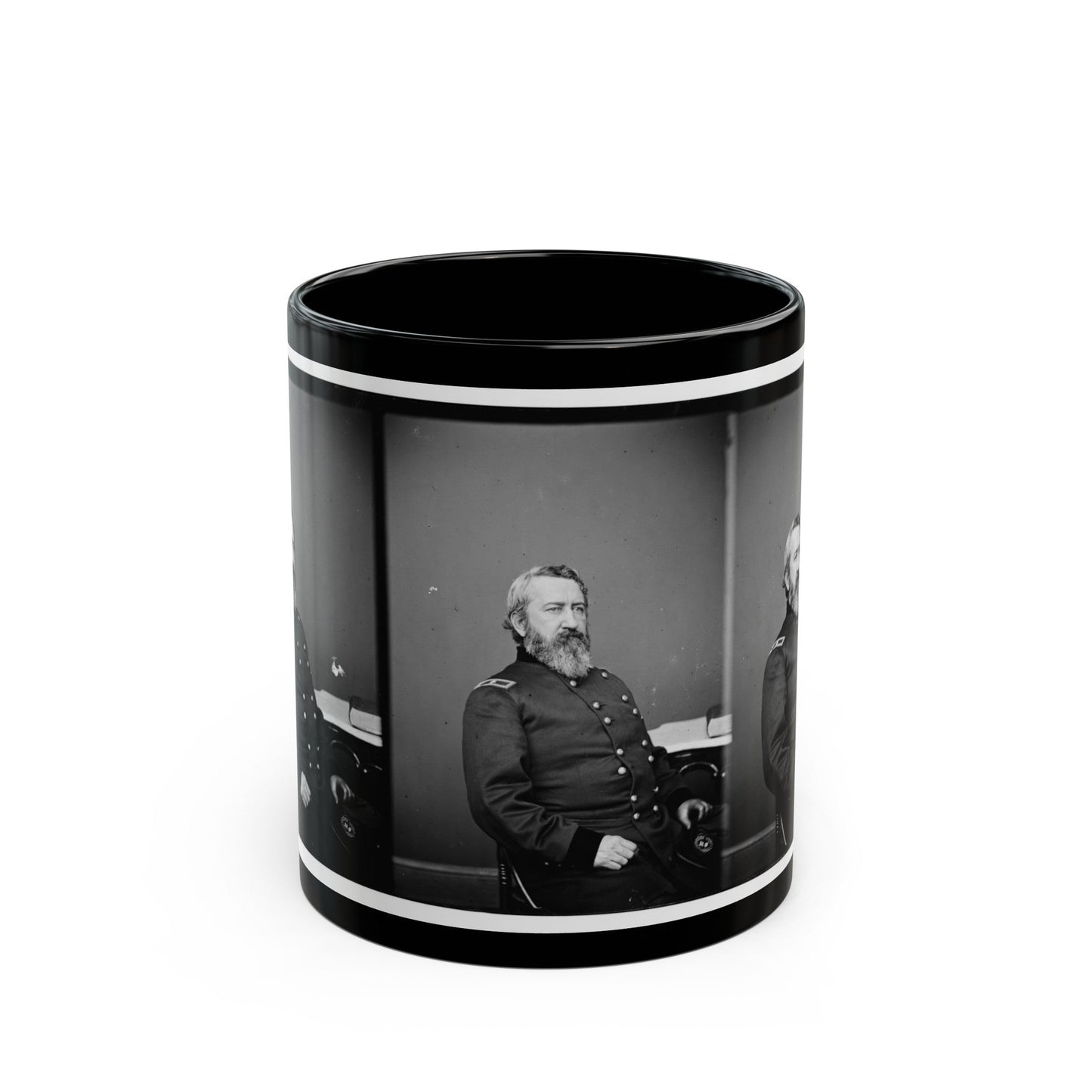 Andrew Porter (U.S. Civil War) Black Coffee Mug-11oz-The Sticker Space