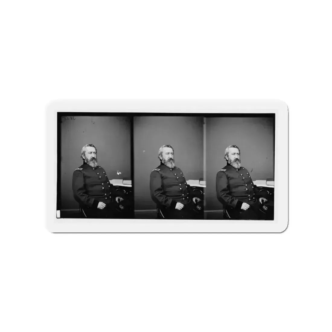 Andrew Porter (U.S. Civil War) Refrigerator Magnet 3" x 3" Die-Cut 1 pc - The Sticker Space