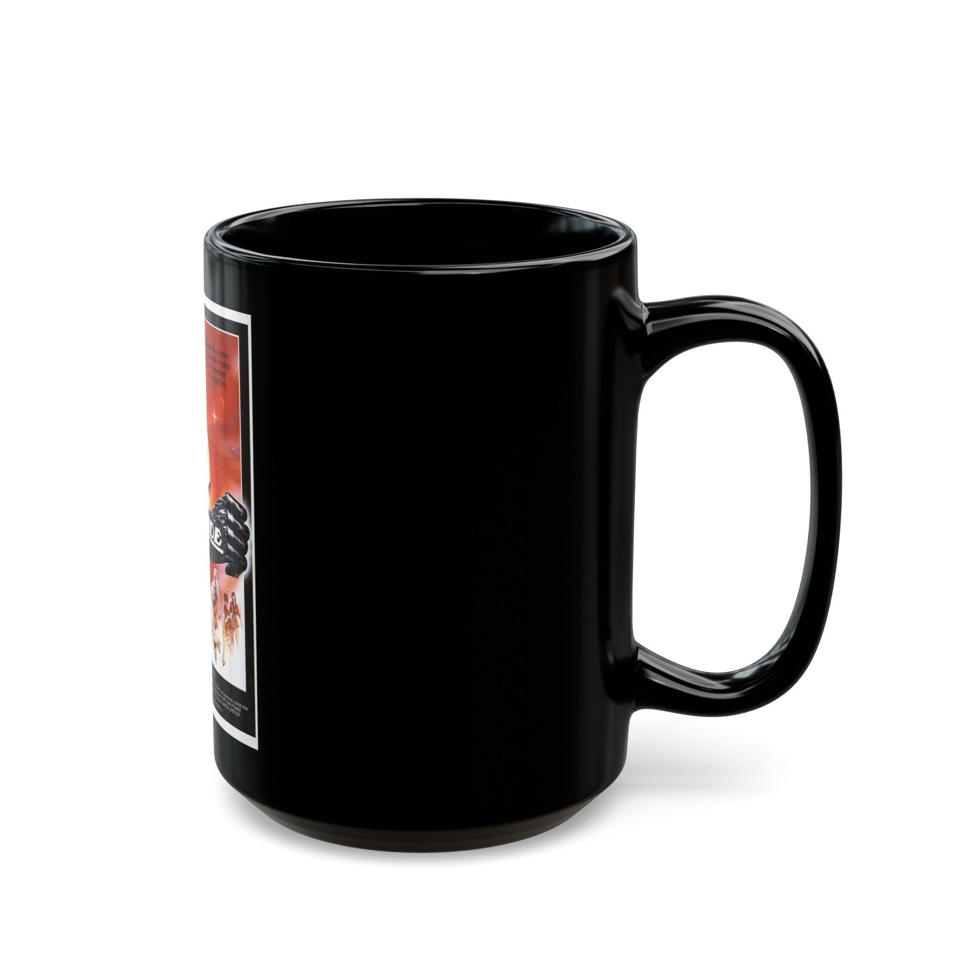 ANDROID 1982 Movie Poster - Black Coffee Mug-The Sticker Space