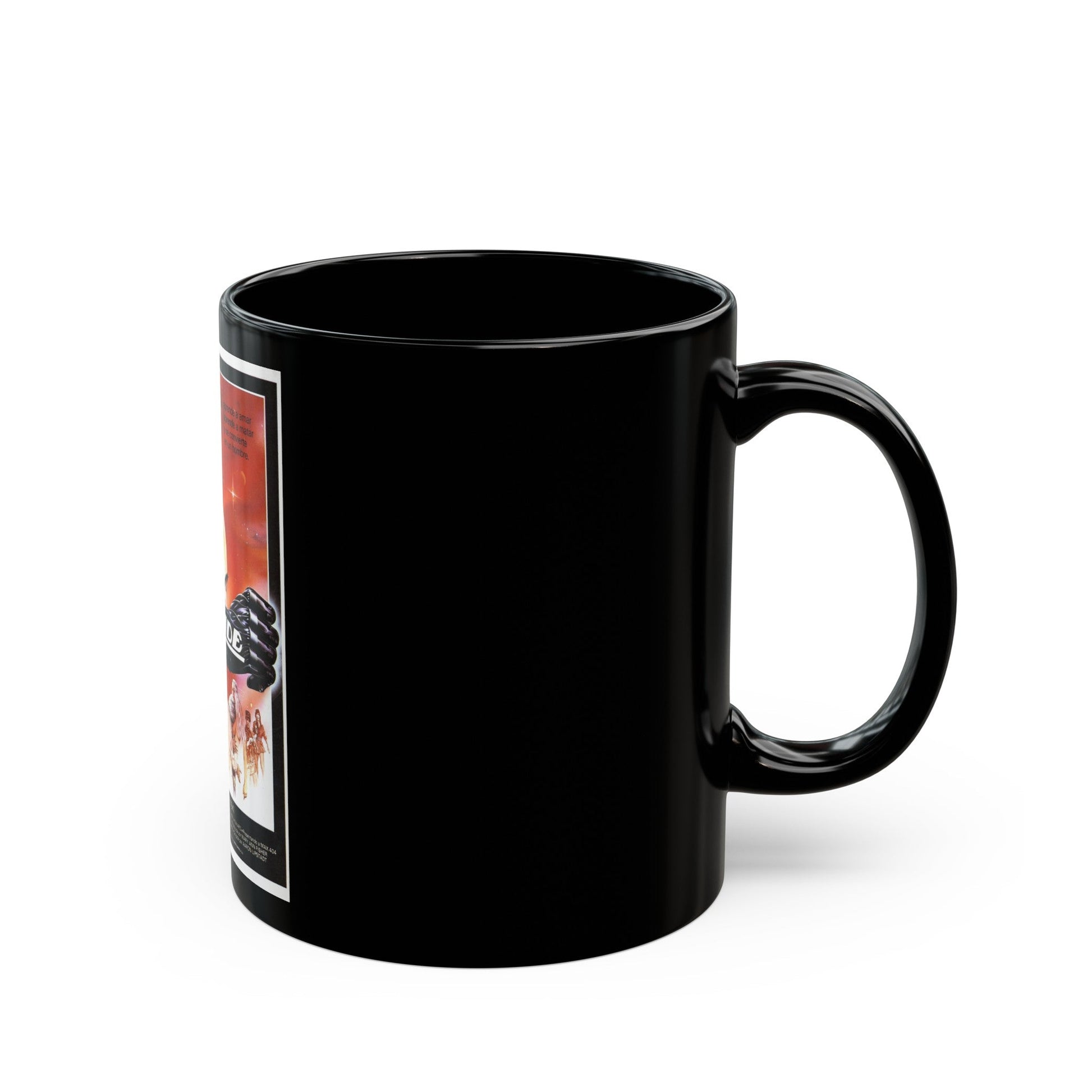 ANDROID 1982 Movie Poster - Black Coffee Mug-The Sticker Space