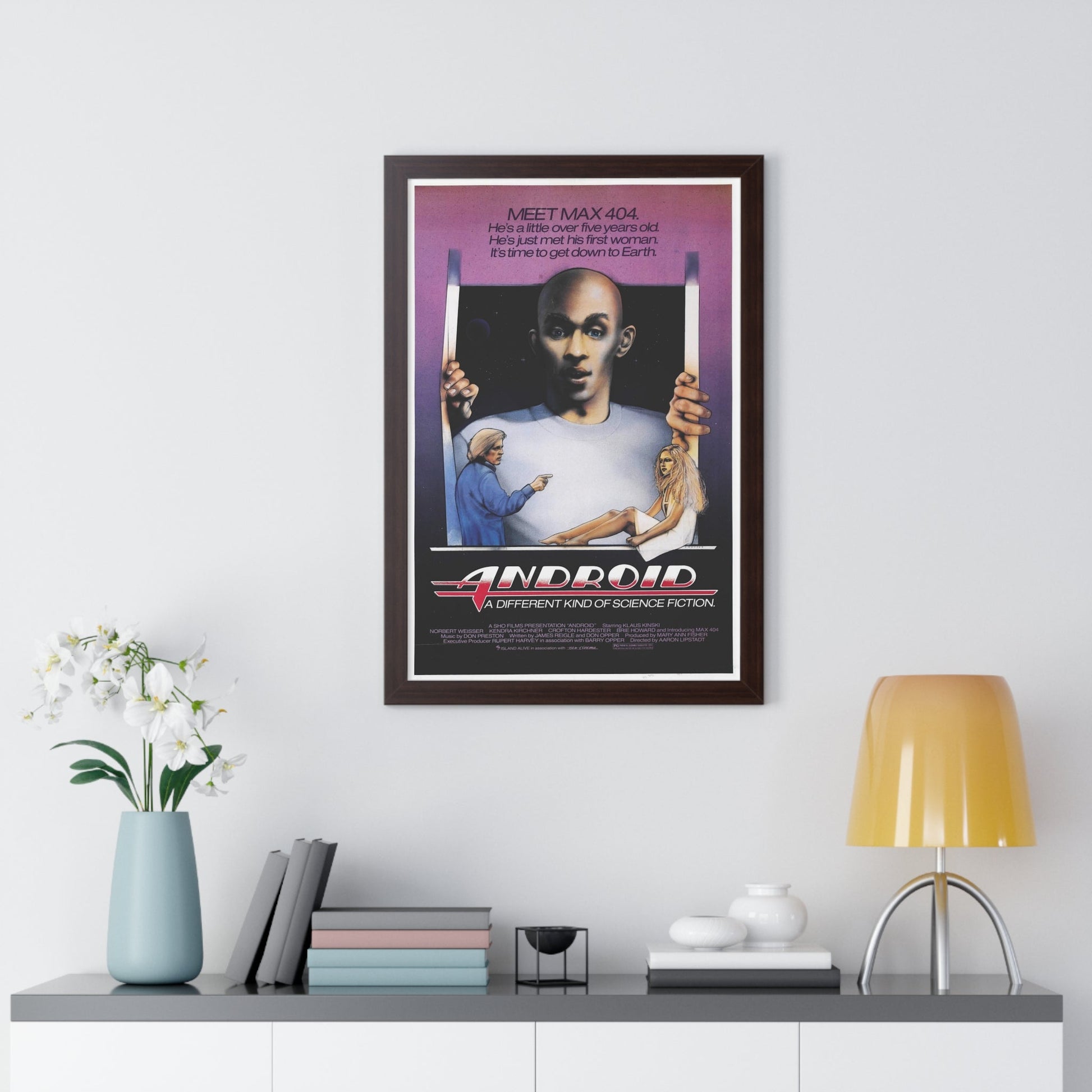 ANDROID (2) 1982 - Framed Movie Poster-The Sticker Space