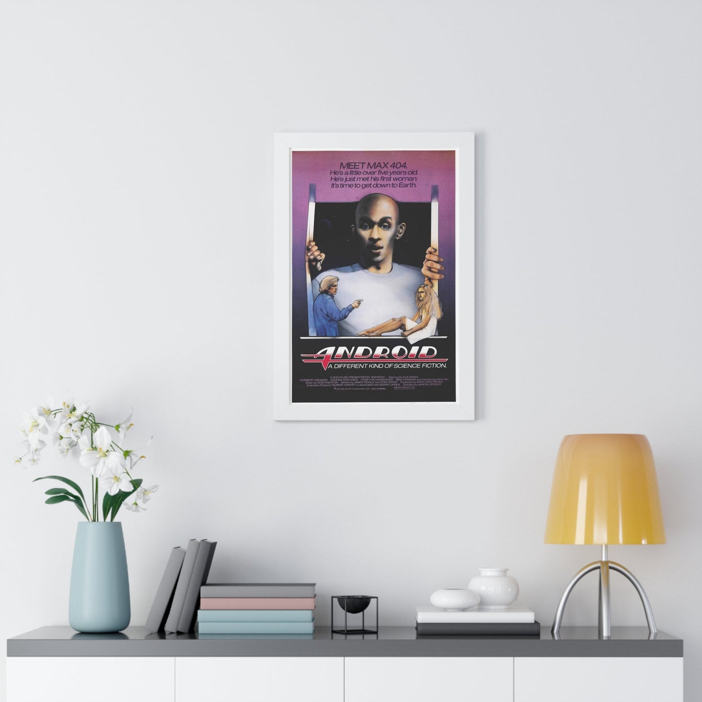 ANDROID (2) 1982 - Framed Movie Poster-The Sticker Space