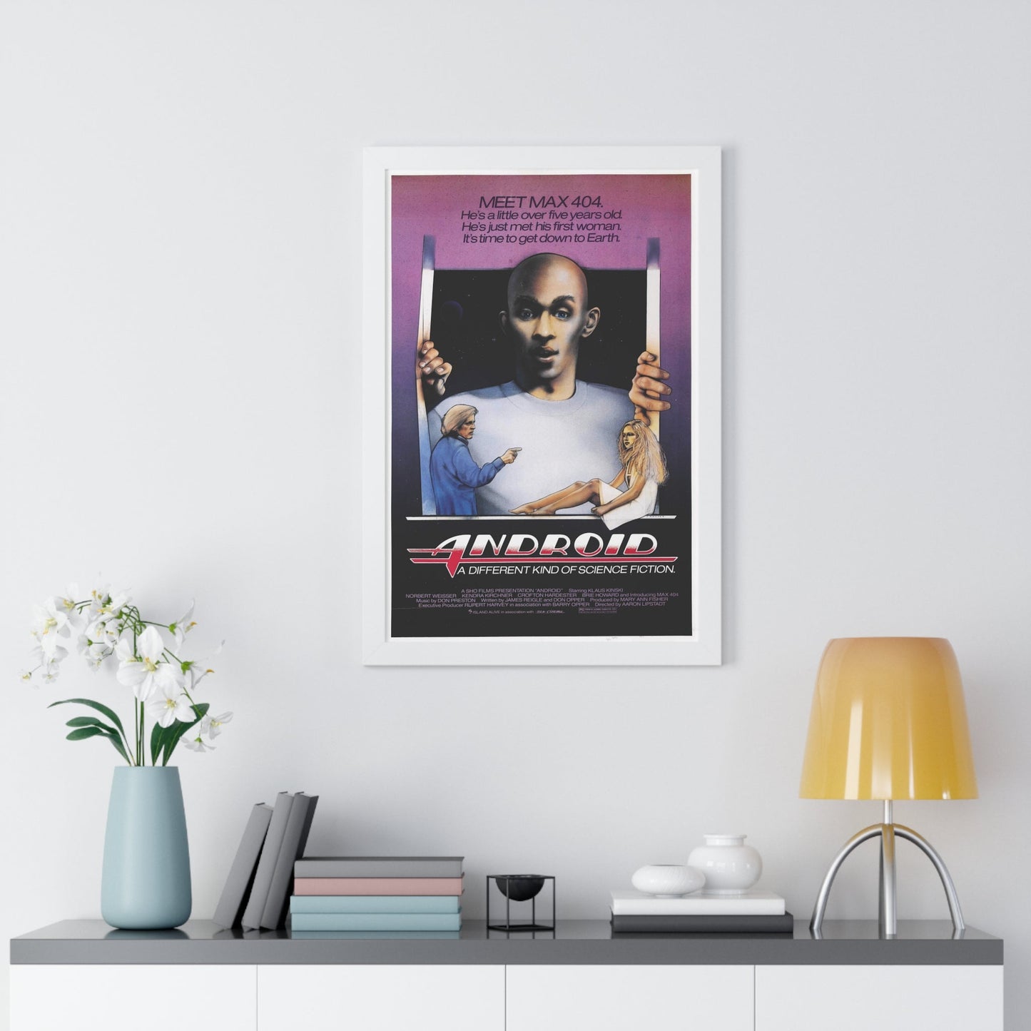 ANDROID (2) 1982 - Framed Movie Poster-The Sticker Space