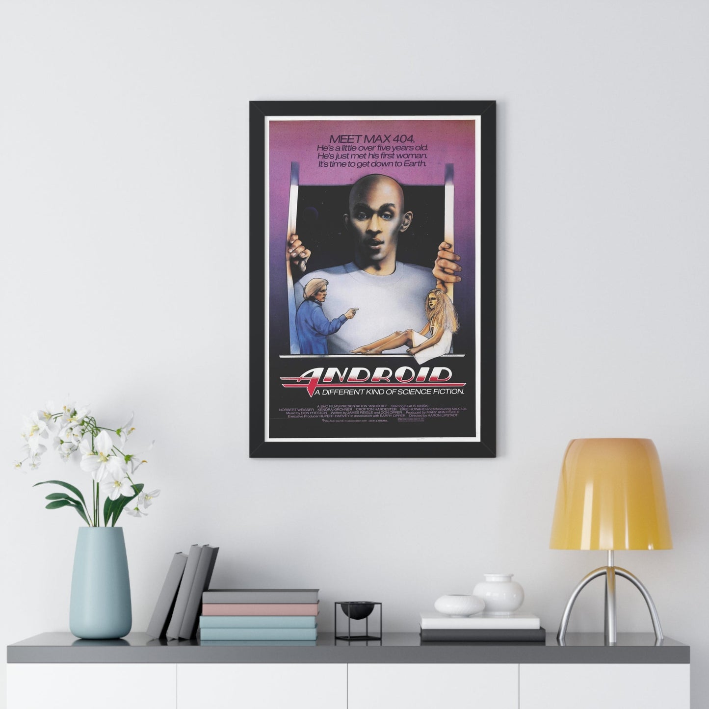 ANDROID (2) 1982 - Framed Movie Poster-The Sticker Space