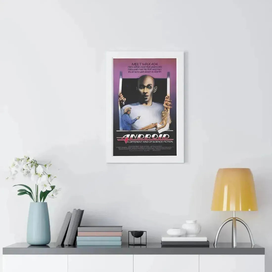 ANDROID (2) 1982 - Framed Movie Poster - The Sticker Space
