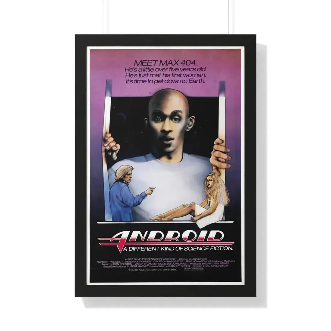 ANDROID (2) 1982 - Framed Movie Poster - The Sticker Space