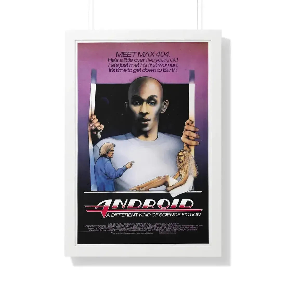 ANDROID (2) 1982 - Framed Movie Poster - The Sticker Space