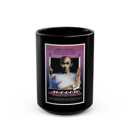 ANDROID (2) 1982 Movie Poster - Black Coffee Mug-15oz-The Sticker Space