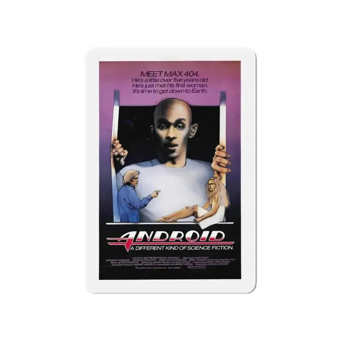 ANDROID (2) 1982 Movie Poster - Refrigerator Magnet - The Sticker Space