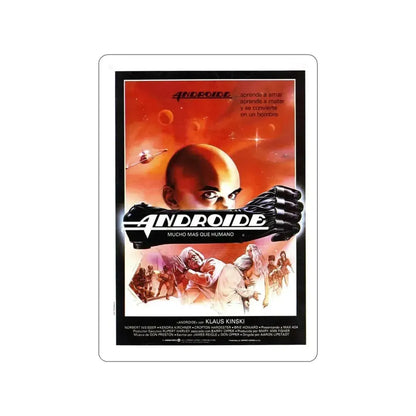 ANDROID (2) 1982 Movie Poster STICKER Vinyl Die-Cut Decal - The Sticker Space