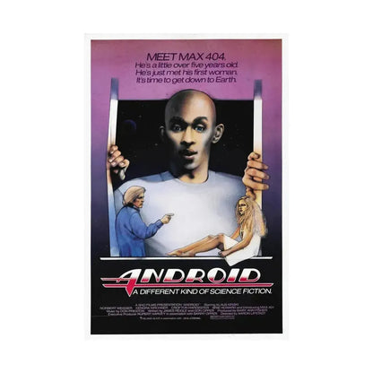 ANDROID (2) 1982 - Paper Movie Poster - The Sticker Space