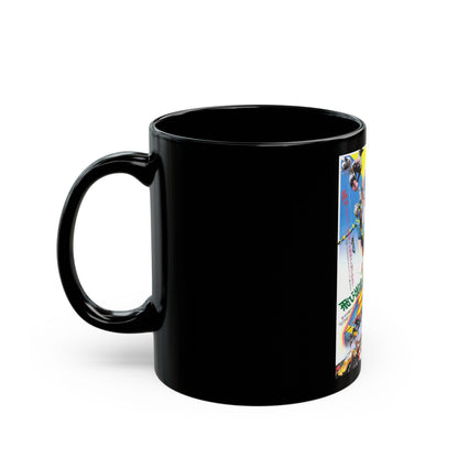 ANDROID KIKAIDER 1972 Movie Poster - Black Coffee Mug-The Sticker Space