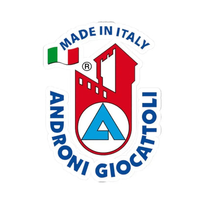 Androni Giocattoli (Logo) STICKER Vinyl Kiss-Cut Decal 2 Inch White - The Sticker Space