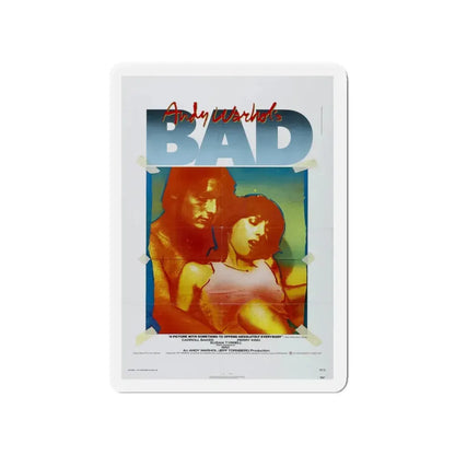 ANDY WARHOL'S BAD 1977 Movie Poster - Refrigerator Magnet 4 Inch - The Sticker Space