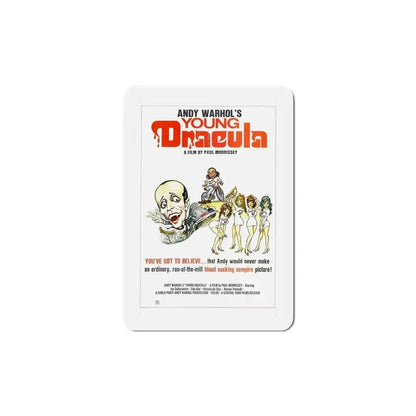 Andy Warhol's Dracula 1974 2 Movie Poster Refrigerator Magnet - The Sticker Space