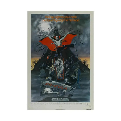 ANDY WARHOL'S DRACULA 1974 - Paper Movie Poster - The Sticker Space