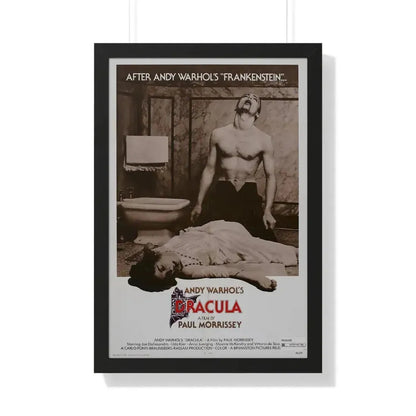 ANDY WARHOL'S DRACULA (2) 1974 - Framed Movie Poster 20" x 30" Black - The Sticker Space