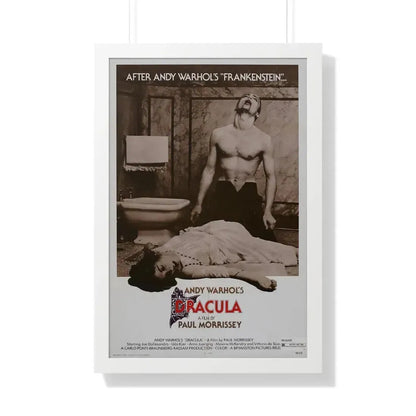 ANDY WARHOL'S DRACULA (2) 1974 - Framed Movie Poster 20" x 30" White - The Sticker Space