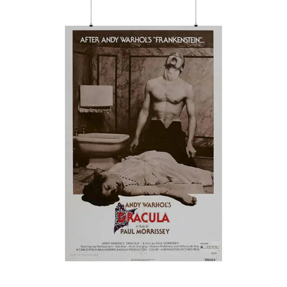 ANDY WARHOL'S DRACULA (2) 1974 - Paper Movie Poster 36" x 54" Matte - The Sticker Space
