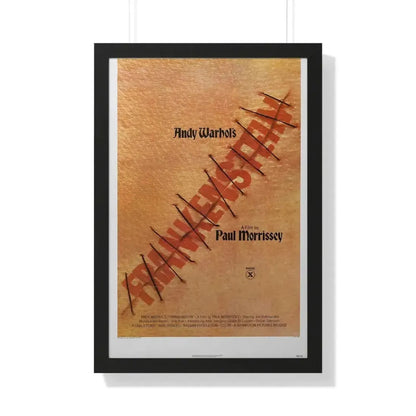 ANDY WARHOL'S FRANKENSTEIN 1973 - Framed Movie Poster - The Sticker Space