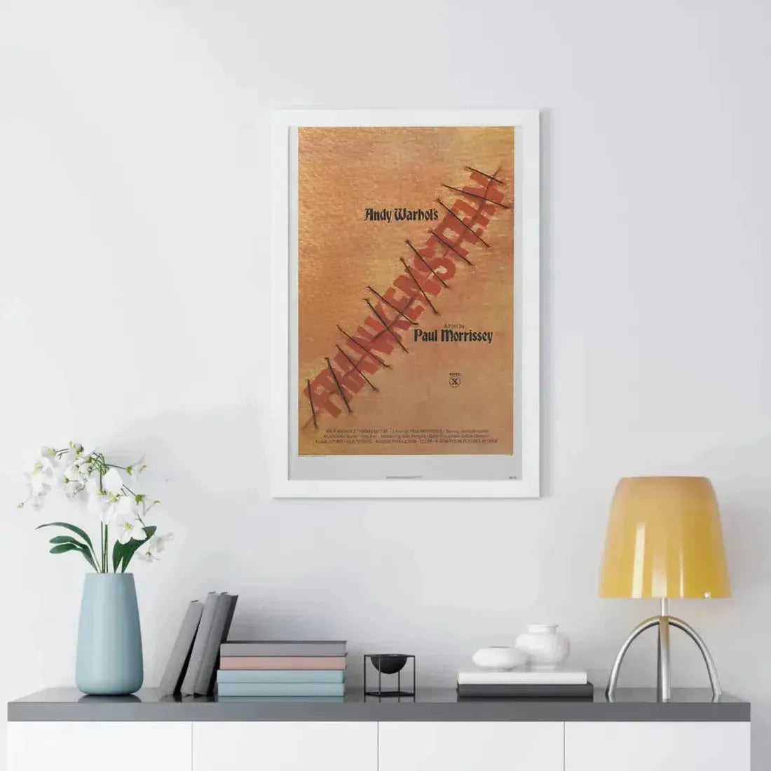 ANDY WARHOL'S FRANKENSTEIN 1973 - Framed Movie Poster - The Sticker Space