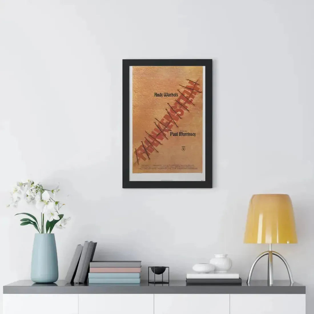 ANDY WARHOL'S FRANKENSTEIN 1973 - Framed Movie Poster - The Sticker Space