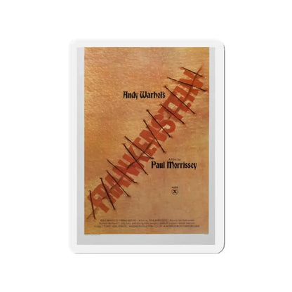 ANDY WARHOL'S FRANKENSTEIN 1973 Movie Poster - Refrigerator Magnet 2 Inch - The Sticker Space